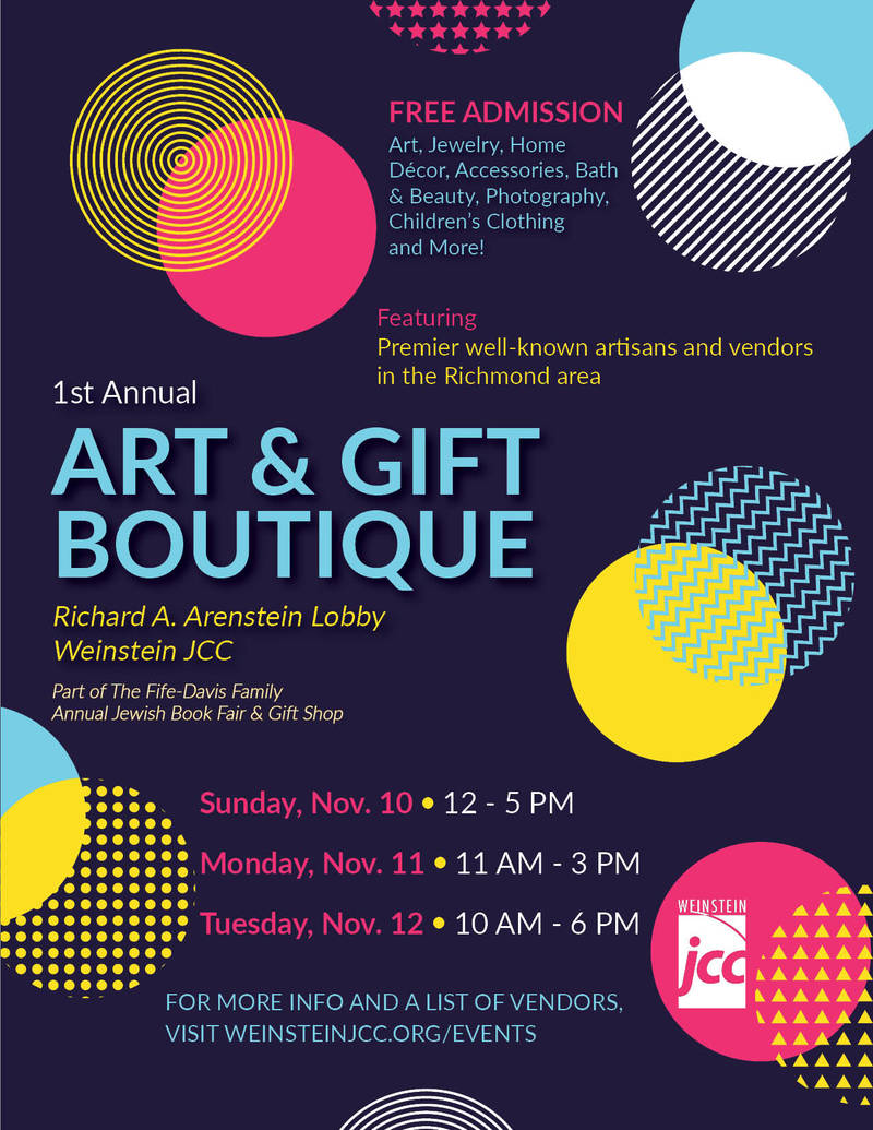 Banner Image for Art & Gift Boutique (JCC Event)